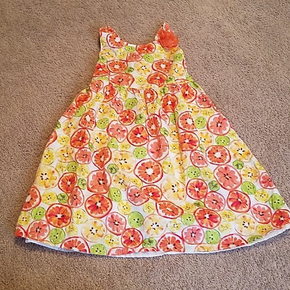 Orange sundress